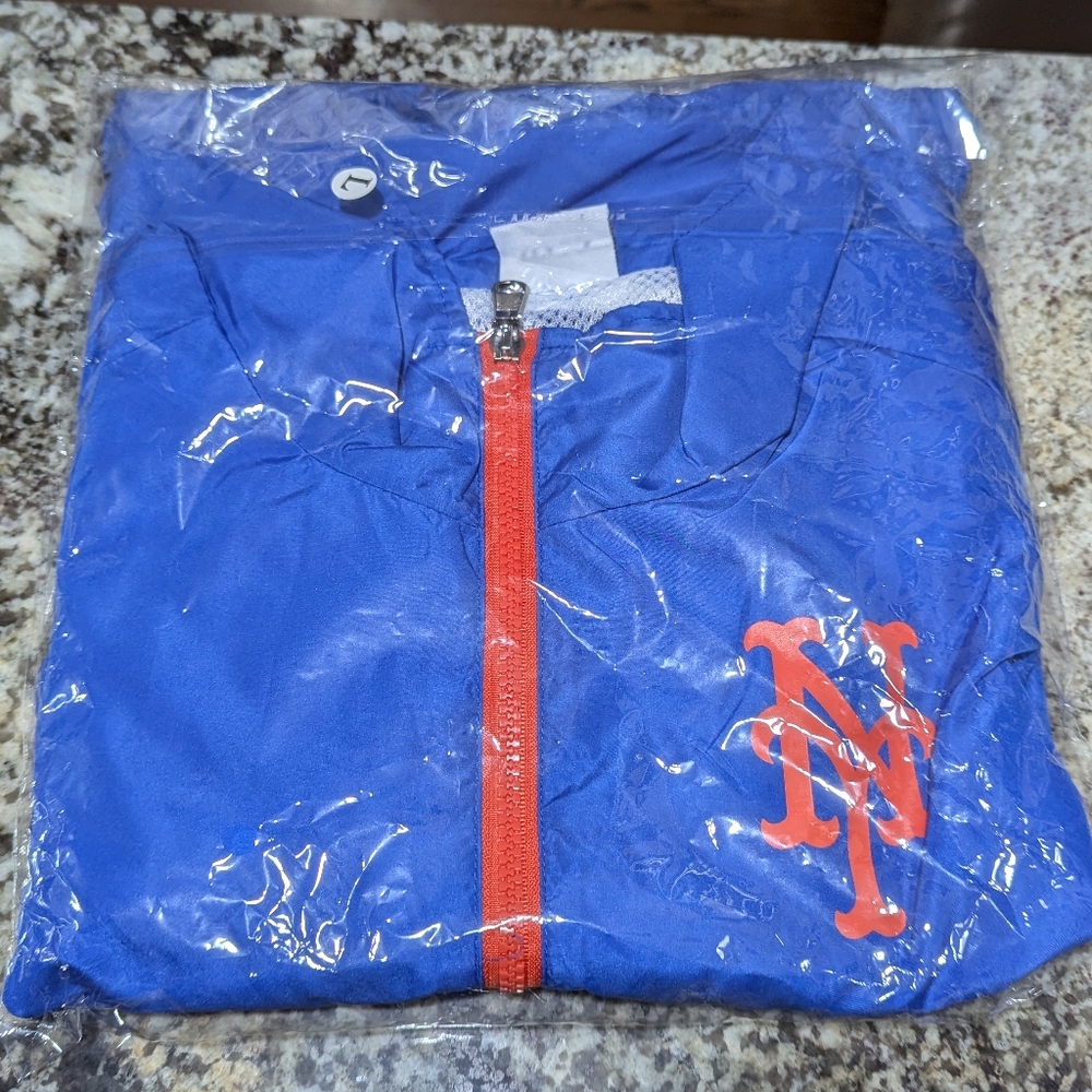 New York Mets Windbreaker - Size Large